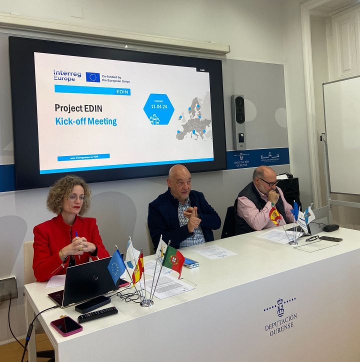 O Eixo Atlántico reúne en Ourense a responsables locais e rexionais de 9 países europeos para desenvolver unha proposta para a Comisión Europea sobre nómade dixitais